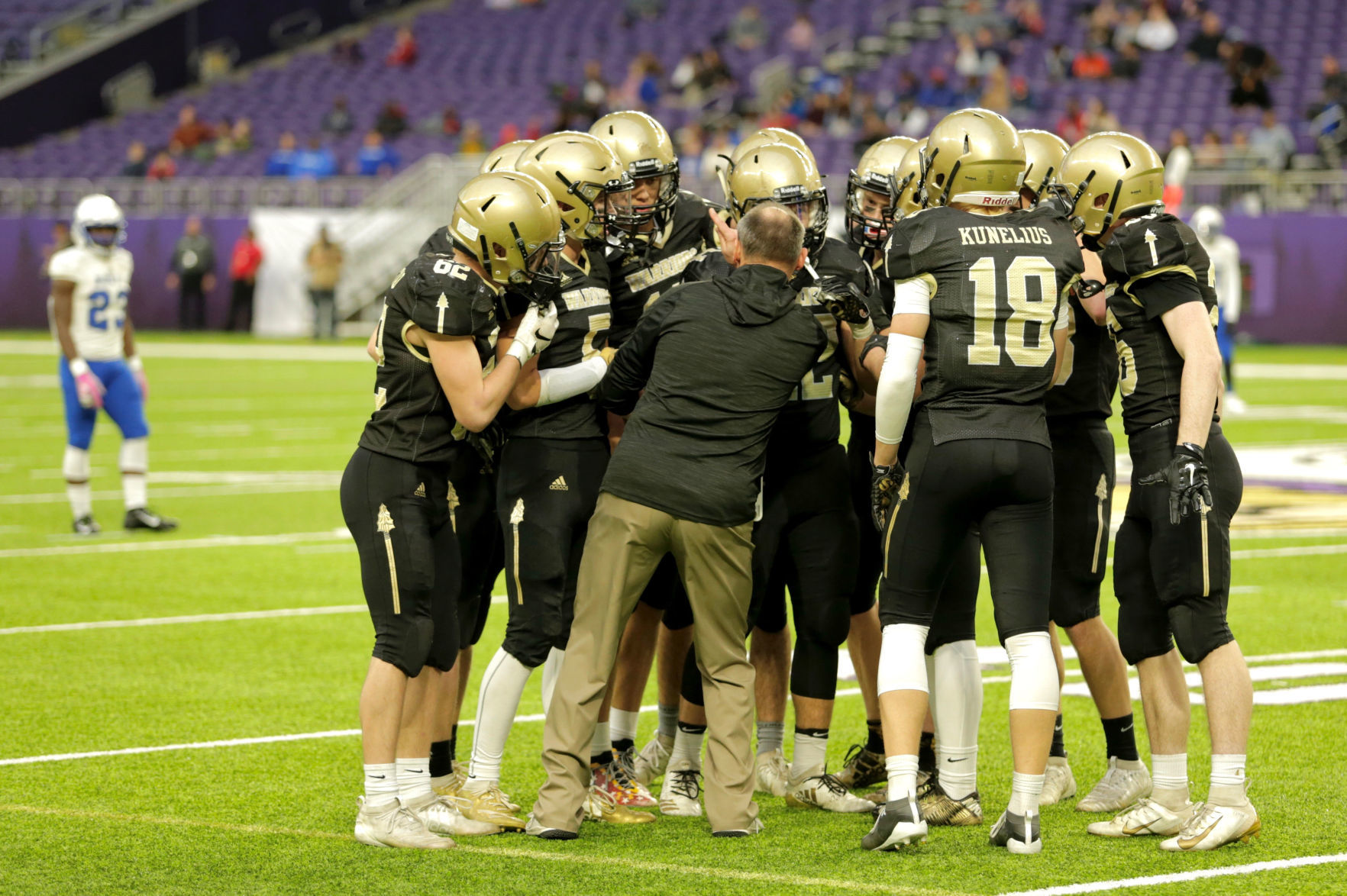 Caledonia's Coach Carl Fruechte